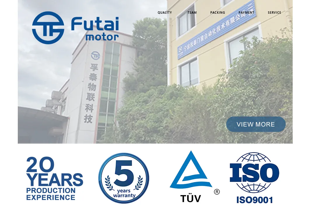 110V Customizable Dual Voltage Compatibility AC Tubular Motor for Efficient Performance