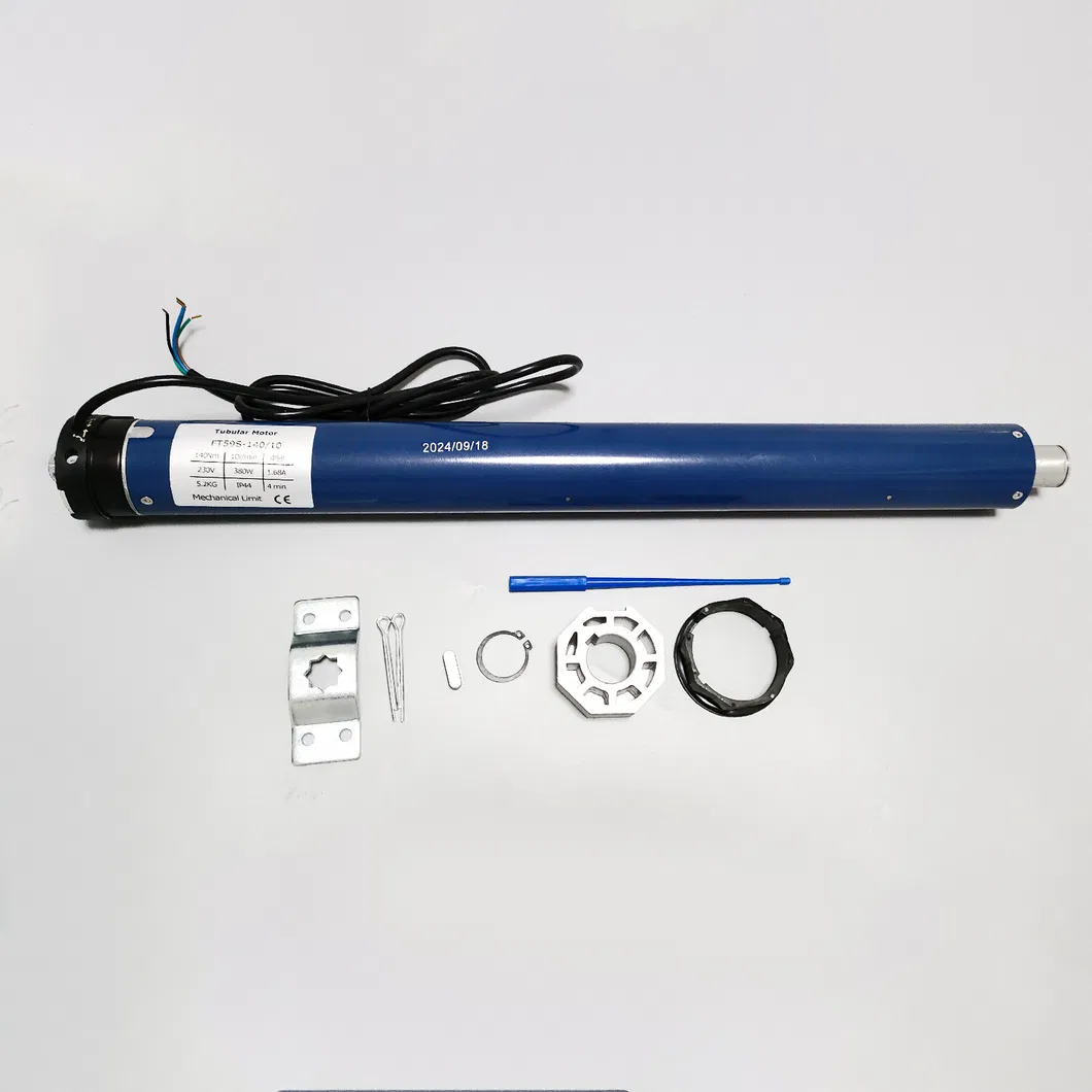 59s 140n High Torque Tubular Motor for 120V/230V Applications