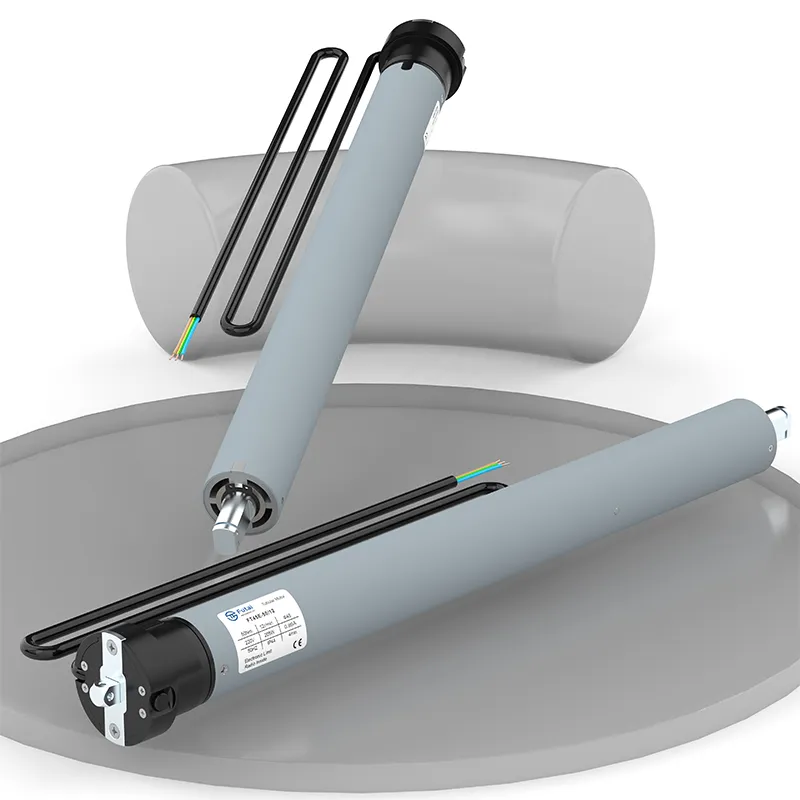 Customizable Quick Installation Smart Home Connections Available AC Tubular Motor