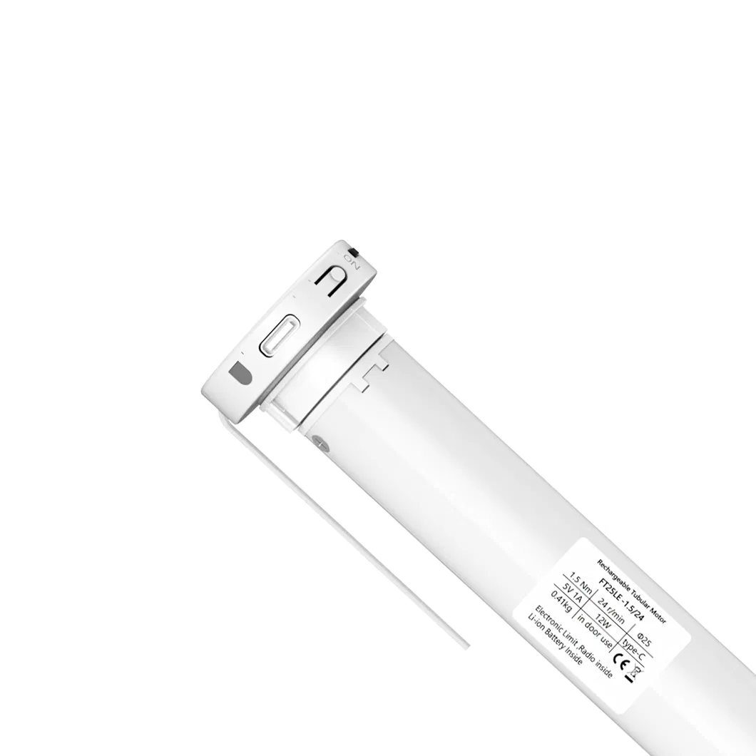 Flexible Speed Control Precise Adjustment Multiple Safety Features Reliable DC Tubular Motor