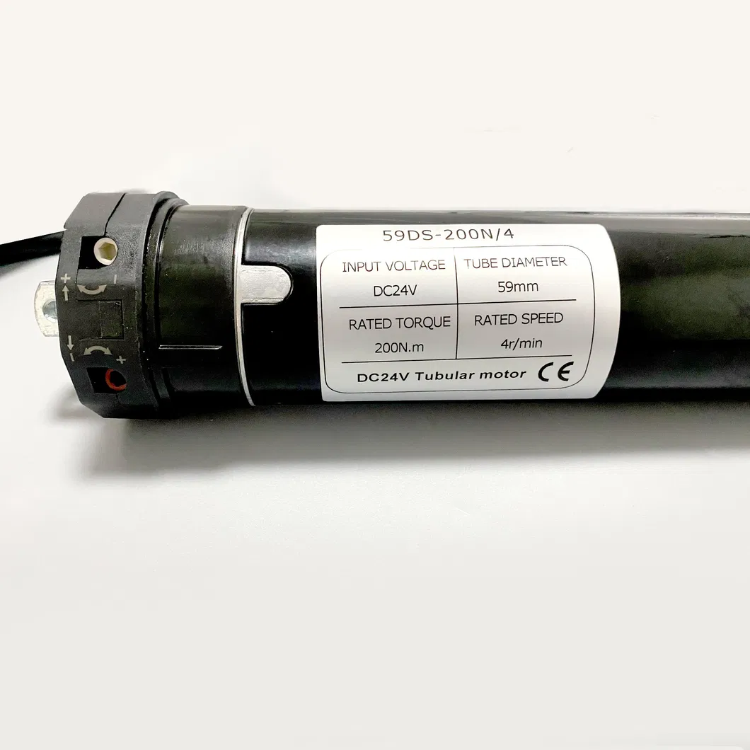 Powerful 59mm DC Roller Shutter Motor with 24V Controller